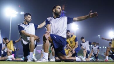 مهدی طارمی با تیم ملی ایران در قطر تمرین کرد 11