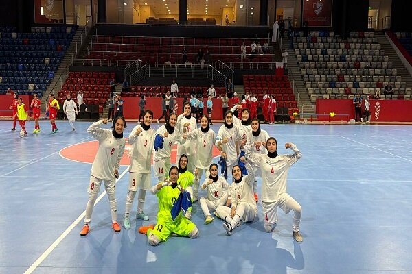 تیم ملی فوتسال دختران ایران به نیمه نهایی صعود کرد 1