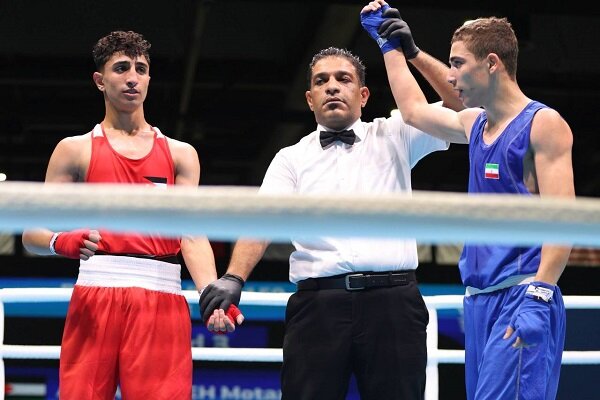 چمیپا دومین فینالیست بوکس پسران ایران 1